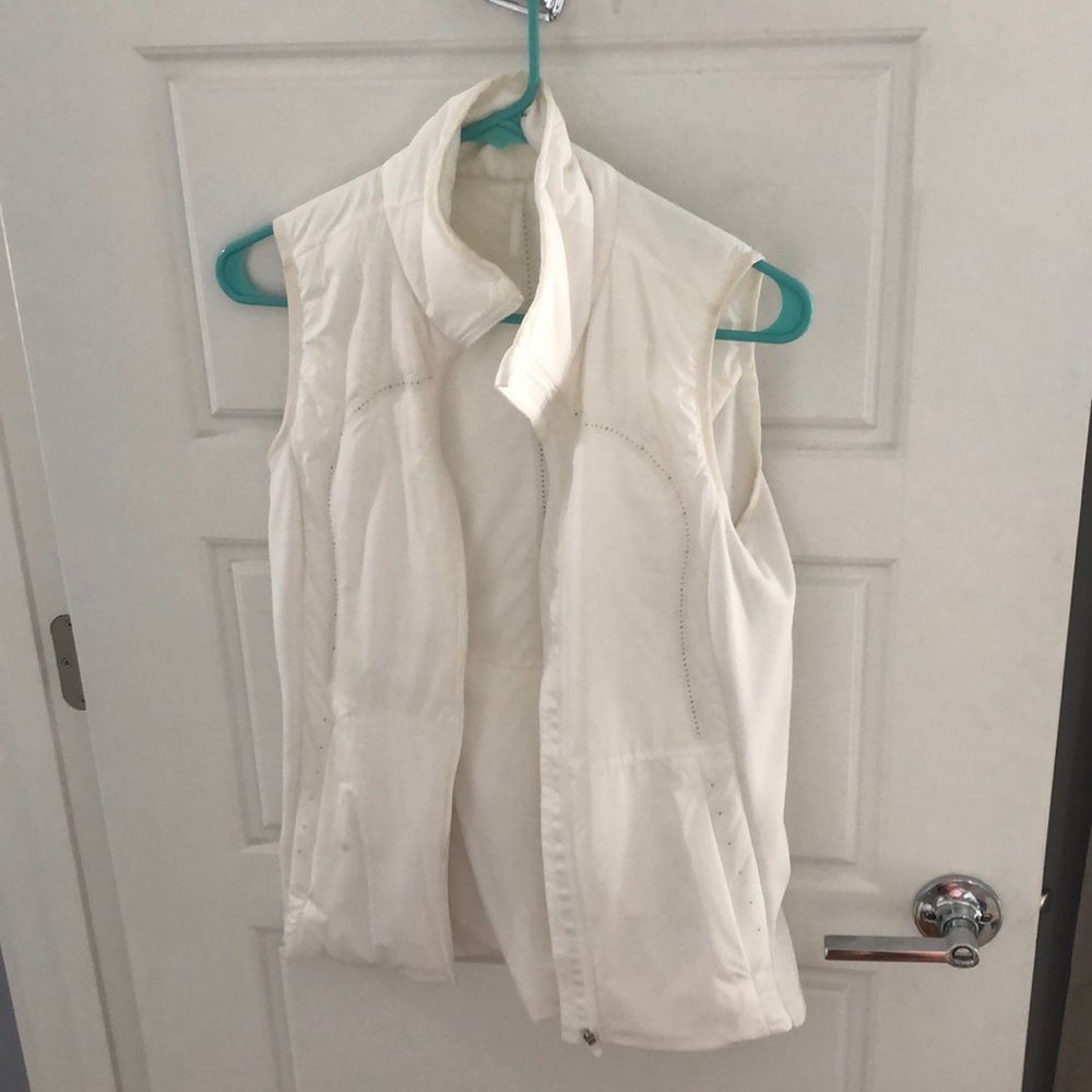 Lulu lemon white vest